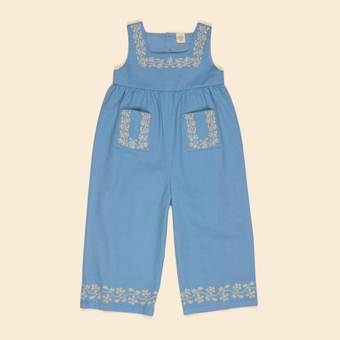Apolina（アポリナ）2026AW BELLA DUNGAREE - BOOK BLUE -　ダンガリー、オーバーオール