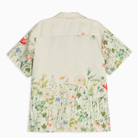 WOLF&RITA（ウルフアンドリタ） 2026SS BRUNO SHIRT -bloom- プリント半袖シャツ