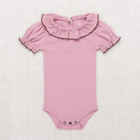 【2/9まで送料無料】Misha&Puff（ミーシャアンドパフ）2025SS Balloon Sleeve Paloma Onesie -Hazy Lilac- 半袖ロンパース