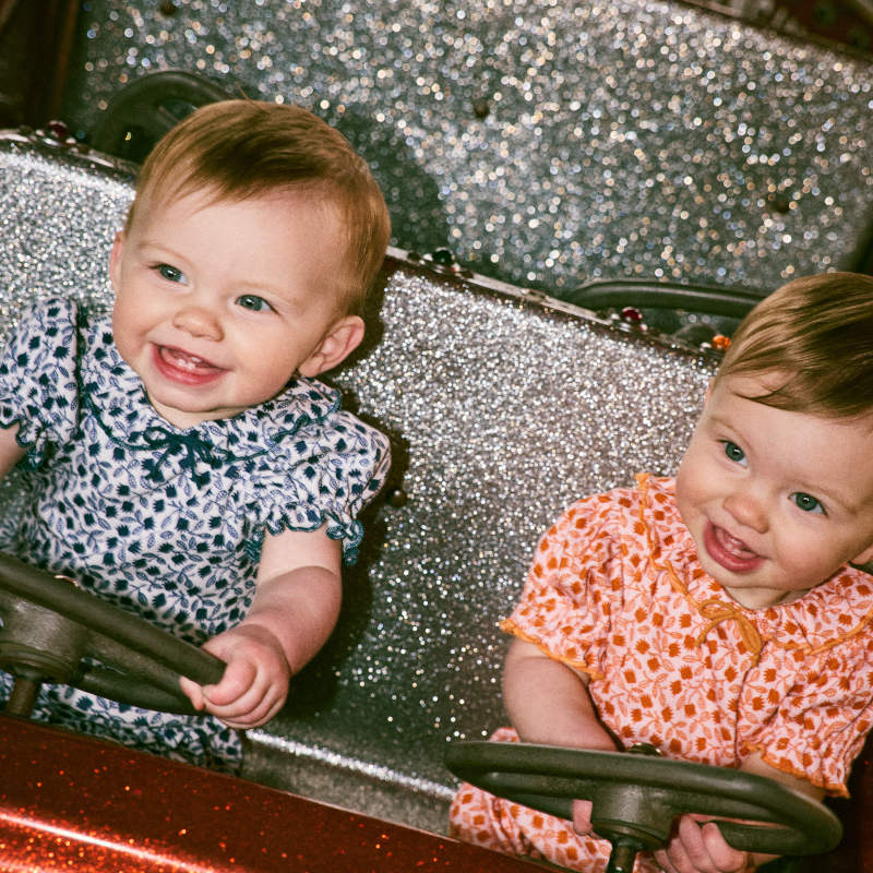 D1】Misha&Puff（ミーシャアンドパフ）2026ss BABY PATRICIA ONESIE