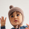 【D2】Misha&Puff（ミーシャアンドパフ）2026aw  Baby Pointy Peak Hat - Turtledove - ベビー帽.