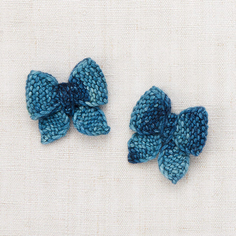 Misha &amp; Puff 2024AW Baby Puff Bow Set Ribbon Clip (Hair Accessory)