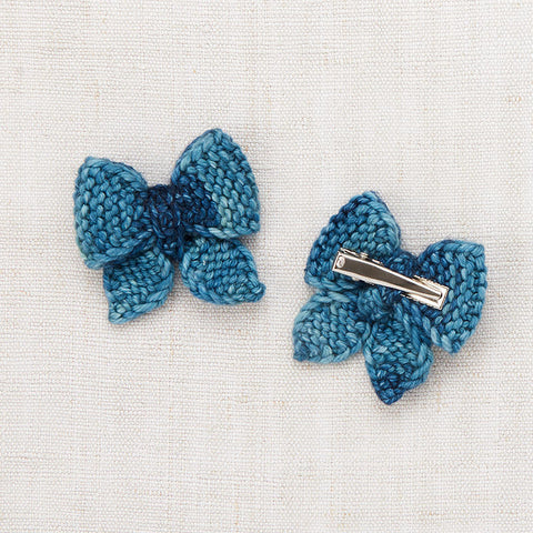 Misha &amp; Puff 2024AW Baby Puff Bow Set Ribbon Clip (Hair Accessory)