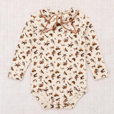 Misha&amp;Puff 2024AW Paloma Onesie -Rose Gold- Long Sleeve Romper