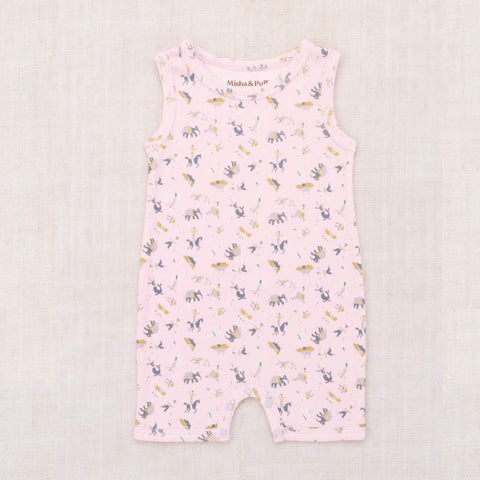 【D1】Misha&Puff（ミーシャアンドパフ）2026ss BABY TANK ROMPER - AURA CIRCUS- タンクロンパース
