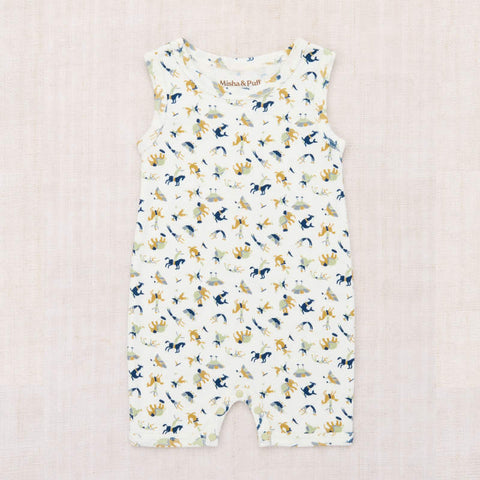 【D1】Misha&Puff（ミーシャアンドパフ）2026ss BABY TANK ROMPER - MARZIPAN CIRCUS- タンクロンパース