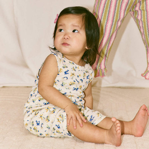 【D1】Misha&Puff（ミーシャアンドパフ）2026ss BABY TANK ROMPER - MARZIPAN CIRCUS- タンクロンパース