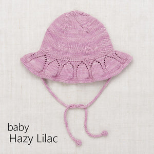 [D2] Misha & Puff 2024AW Pointy Peak Hat -Fig- Kids' knit hat