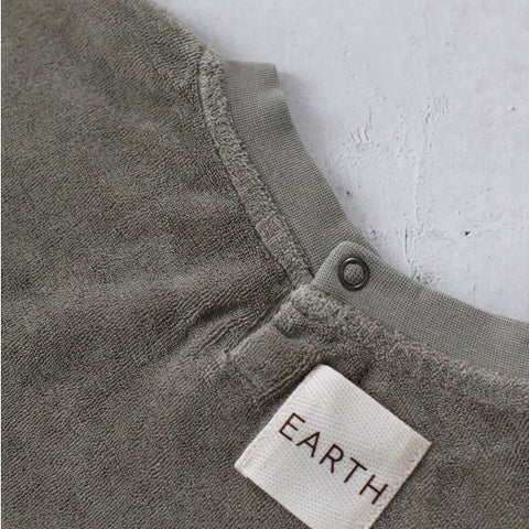 EARTH 2024SS Baby sweatsuit - khaki (warm beige) Baby sweatsuit