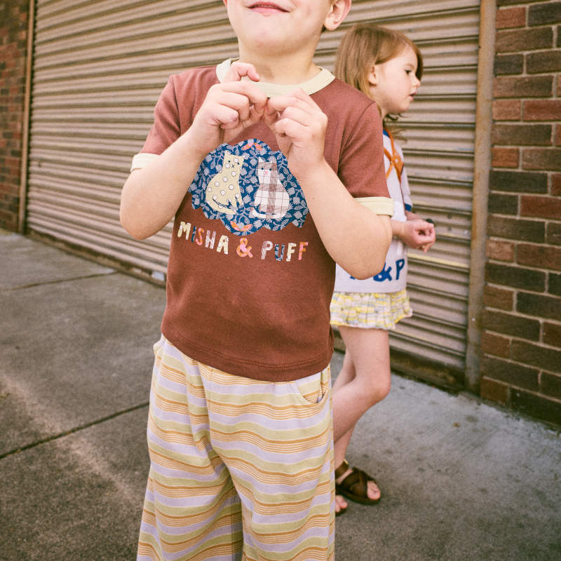 D1】Misha&Puff（ミーシャアンドパフ）2026SS BARN CATS COLLAGE