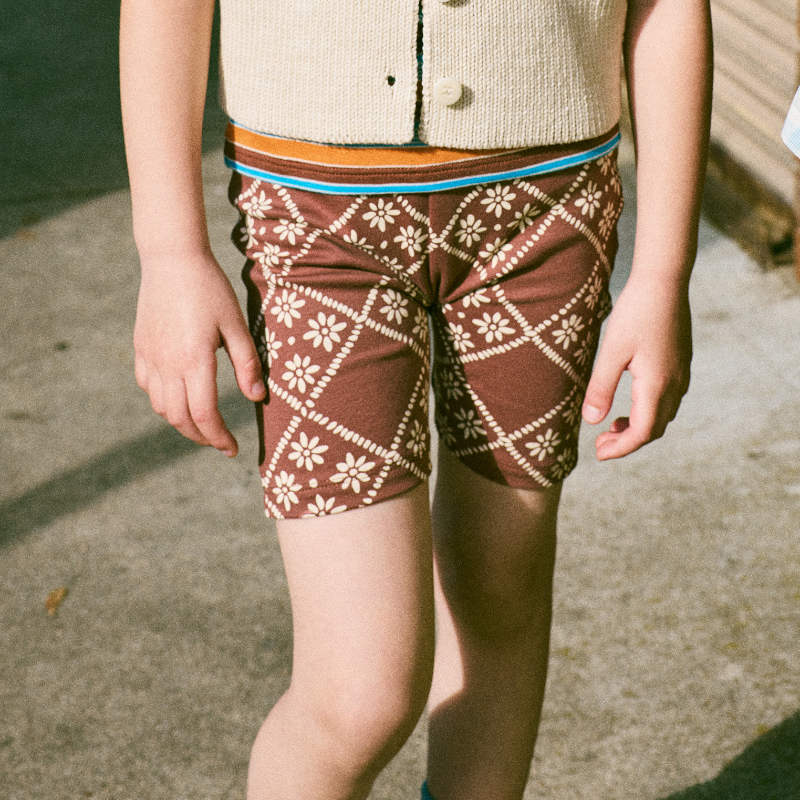 D1】Misha&Puff（ミーシャアンドパフ）2026SS BIKE SHORT -COLA FLORA