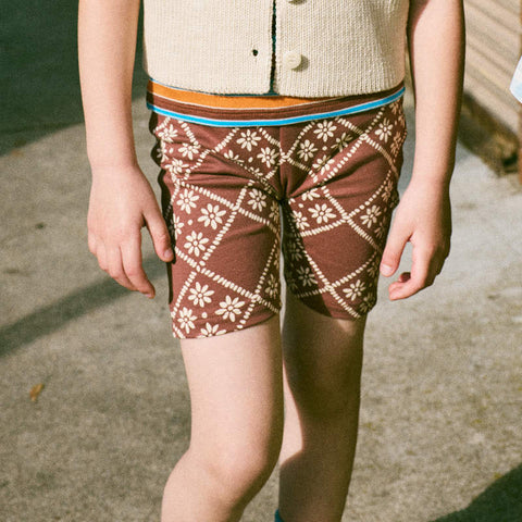 【D1】Misha&Puff（ミーシャアンドパフ）2026SS BIKE SHORT -COLA FLORA TIERRA- バイクショートパンツ