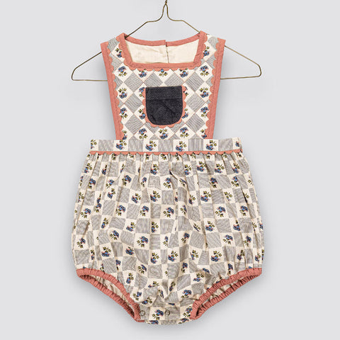 Little Cotton Clothes（リトルコットンクローズ）2026AW Quilted Bridget Romper ロンパース