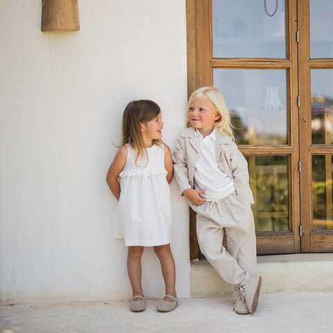 1 + in the family（ワンモア イン ザ ファミリー） 2026SS  CADAQUES -off-white- ノースリーブワンピース