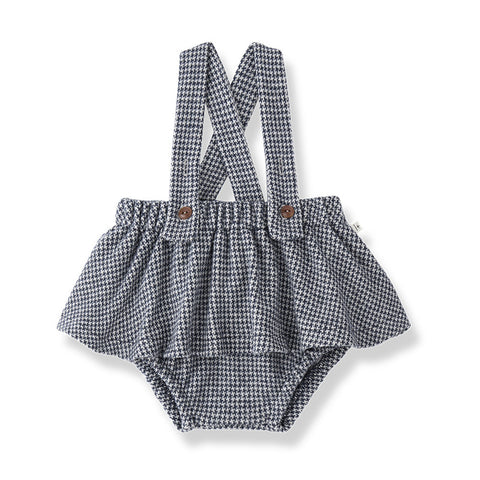 1 + in the family（ワンモア イン ザ ファミリー） 2026AW CESENA  -blue-  skirt w/bloomer ブルマー付きスカート.