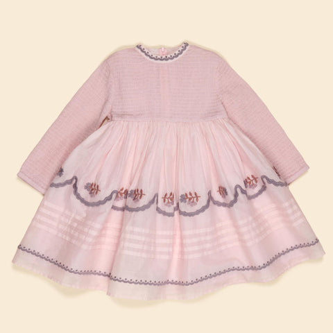 Apolina 2024AW Mia Dress - Almond - Kids Dress