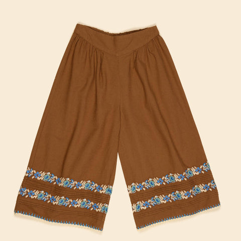 Apolina（アポリナ）2026AW CONSTANCE TROUSER - CHOCOLATE -　キッズパンツ