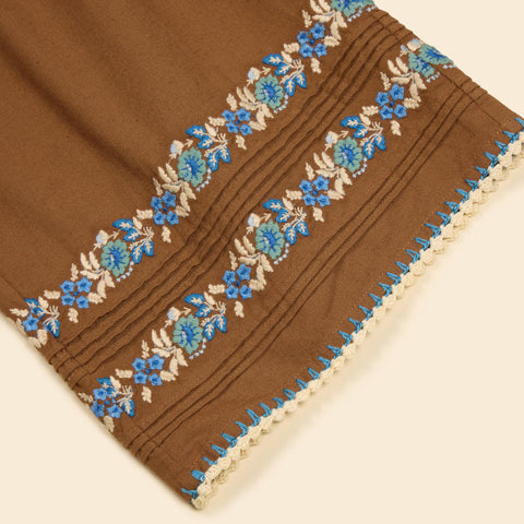 Apolina（アポリナ）2026AW CONSTANCE TROUSER - CHOCOLATE -　キッズパンツ