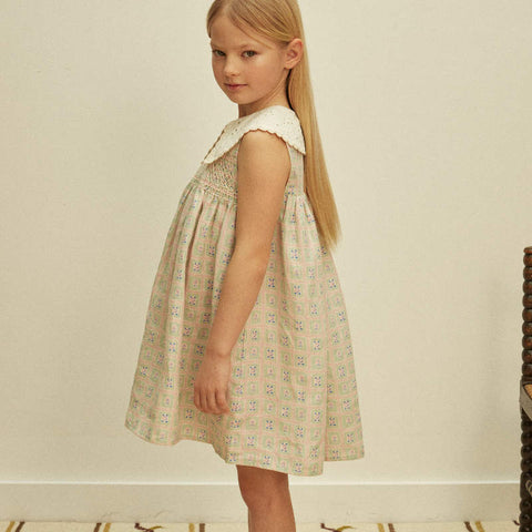 Apolina 2024AW Mia Dress - Almond - Kids Dress