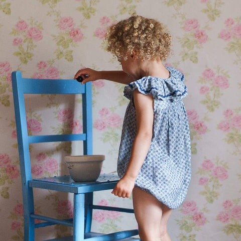 Little Cotton Clothes 2024AW Aria Skirt - Patchwork Print Floral Skirt