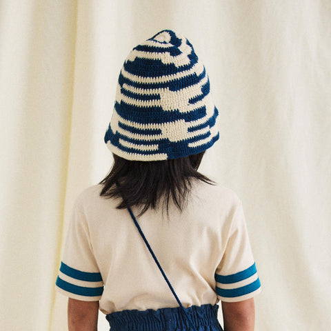 [D2] Misha &amp; Puff 2024AW Pointy Peak Hat -Fig- Kids' knit hat