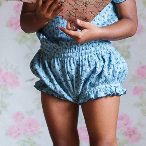 Little Cotton Clothes（リトルコットンクローズ）2026SS Didi Bloomers Cowslip Floral ブルマ、ショートパンツ