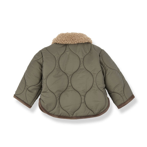 1 + in the family（ワンモア イン ザ ファミリー） 2026AW EMERALD -khaki- padded jacket ジャケット、アウター