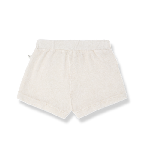 1 + in the family（ワンモア イン ザ ファミリー） 2026SS  ESPORLES -off-white-  パイルラップショートパンツ