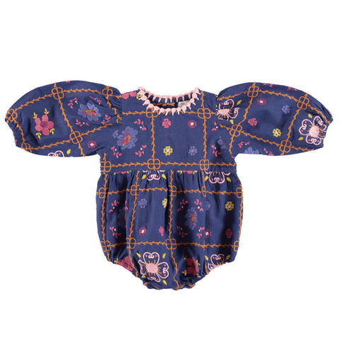 Misha&amp;Puff 2024AW Paloma Onesie -Rose Gold- Long Sleeve Romper