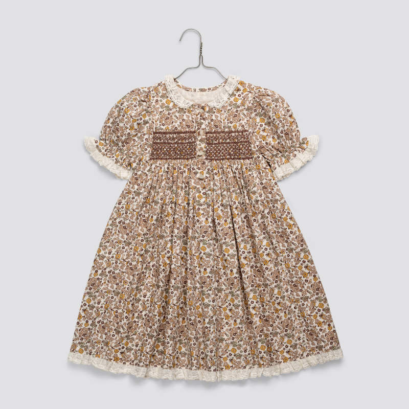新品 Little cotton clothes　4-5y　ワンピース Little Cotton Clothes（リトルコットンクローズ）2026SS Elizabeth