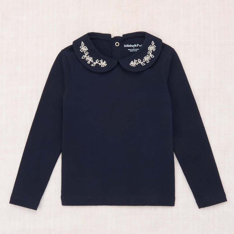 misha&puff 6y 2枚セット　専用です⭐︎ Misha & Puff - misha&puff Scallop Bib Dress 6y Berryの通販