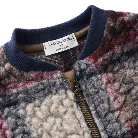 1 + in the family (One More in the Family) 2024AW LIS-bb jacket knit cardigan