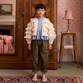 Apolina（アポリナ）2026AW FIRA LS BLOUSE - MILK-CREAM -　キッズブラウス.