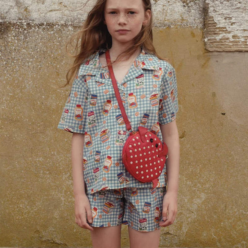 Apolina（アポリナ）2025AW Ursina Embroidered Pinafore - Autumn