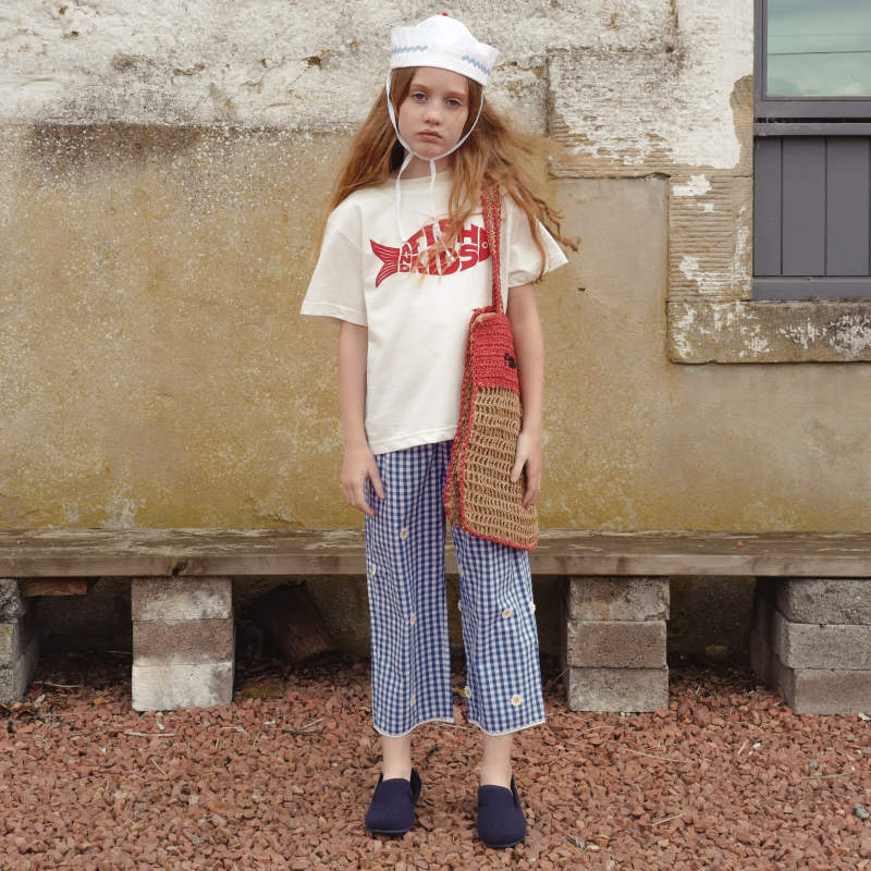 Fish&Kids（フィッシュアンドキッズ）2026SS DAISY FLOWERS PANTS