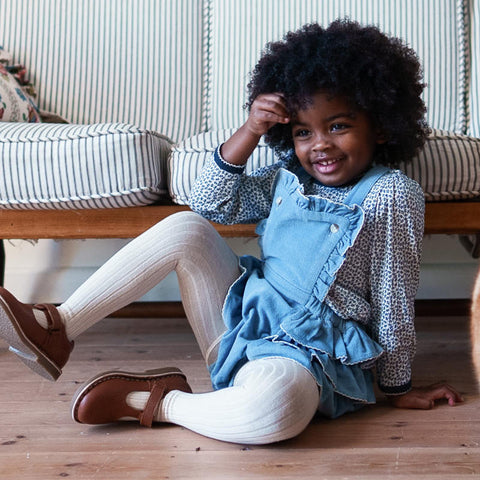 Little Cotton Clothes（リトルコットンクローズ）2026AW Velvet Dhalia romper in Eggshell  ロンパース