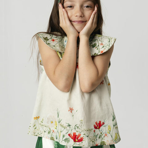 WOLF&amp;RITA 2023SS LURDES SKIRT Flared Skirt BLACK GARDEN