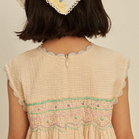 Apolina 2024AW Mia Dress - Almond - Kids Dress