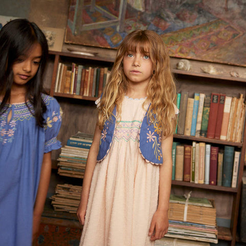 Apolina 2024AW Mia Dress - Almond - Kids Dress