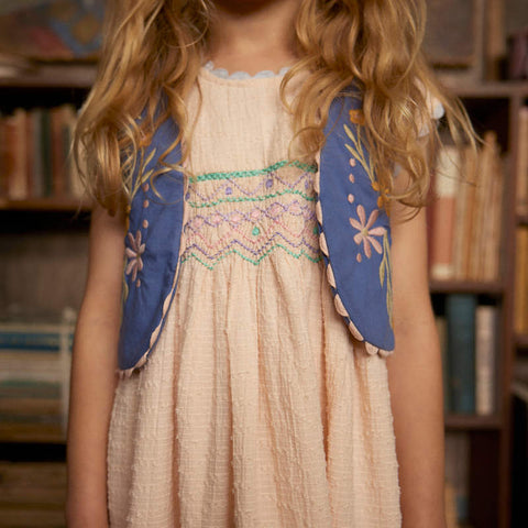 Apolina 2024AW Mia Dress - Almond - Kids Dress