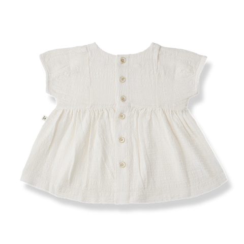 1 + in the family（ワンモア イン ザ ファミリー） 2026SS GUALTA -off-white- フレアチュニックワンピース