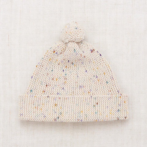 【D2】Misha&Puff（ミーシャアンドパフ）2024AW  Garter Hat -Iris Confetti- ニット帽　ベビー帽 、キッズ帽