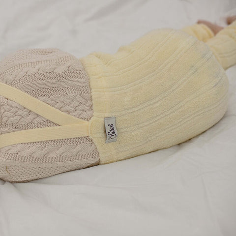 【9月上旬頃入荷次第お届けのご予約】【ネコポス不可】908 Silly Silas（シリーサイラス） Granny Teddy Footless Silky Peach グラニーフットレス  シルキー・ピーチ.