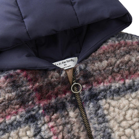 1 + in the family (One More in the Family) 2024AW LIS-bb jacket knit cardigan