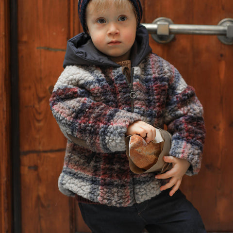 1 + in the family（ワンモア イン ザ ファミリー） 2025AW HANS -dark blue- hooded jacket ジャケット、アウター