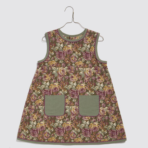 Little Cotton Clothes（リトルコットンクローズ）2025AW Hannah Dress Wallpaper Floral ワンピース、キッズドレス
