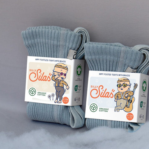 [Delivery in early October] 1003. Silly Silas Hippy Footless Olive