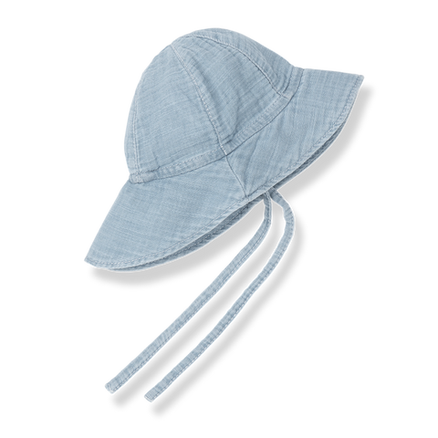 1 + in the family（ワンモア イン ザ ファミリー） 2026SS    ILIRIA -denim-　ベビー サンハット デニム