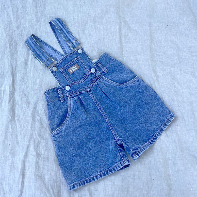 5.Twin Collective Kids Stardust Shortall 80's blue ショートオール 
