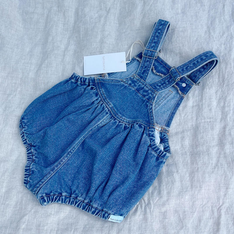 22. Twin Collective Kids Bowie Bubble Romper hero blue 